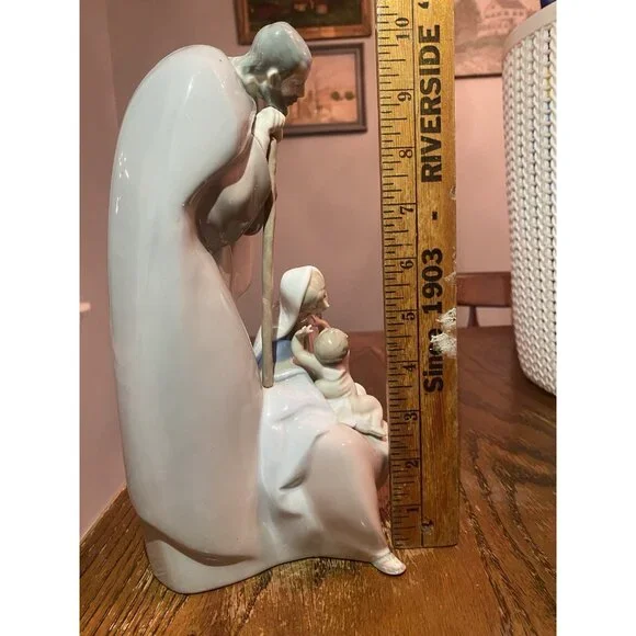 Lladro Nativity Figurine “The Blessed Family”RARE RETIRED  #1499 Mary Josep Jesu - Picture 2 of 8